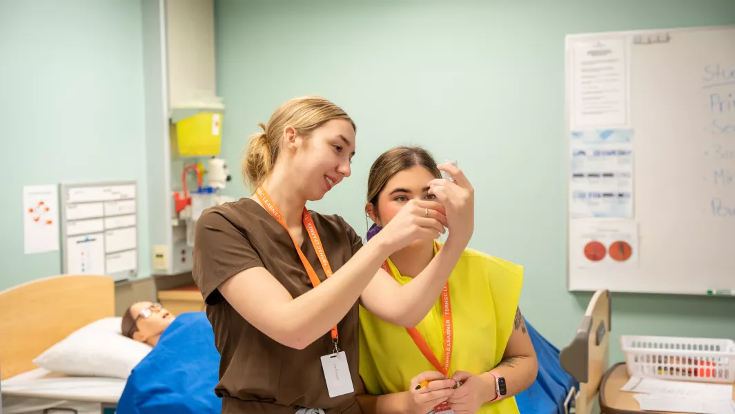 Practical Nursing Program - syringe