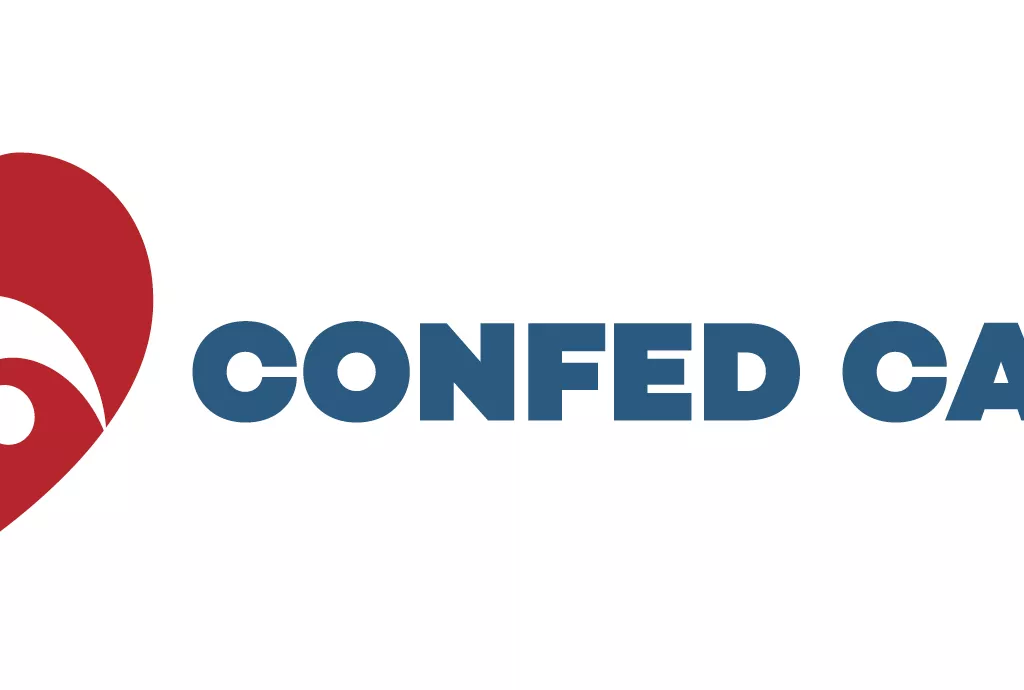 Confed Cares Logo banner