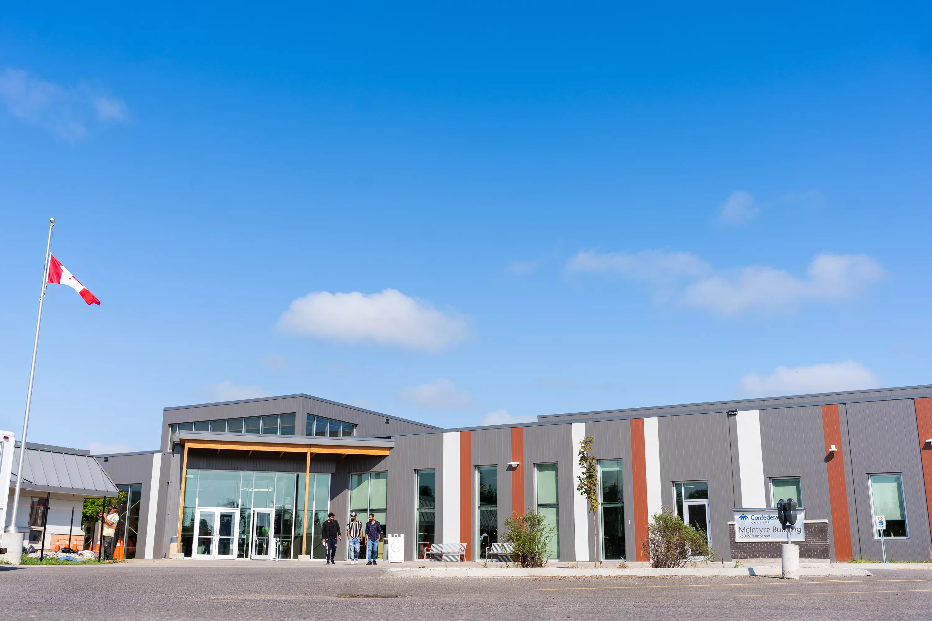 McIntyre building on Confederation College’s Thunder Bay campus