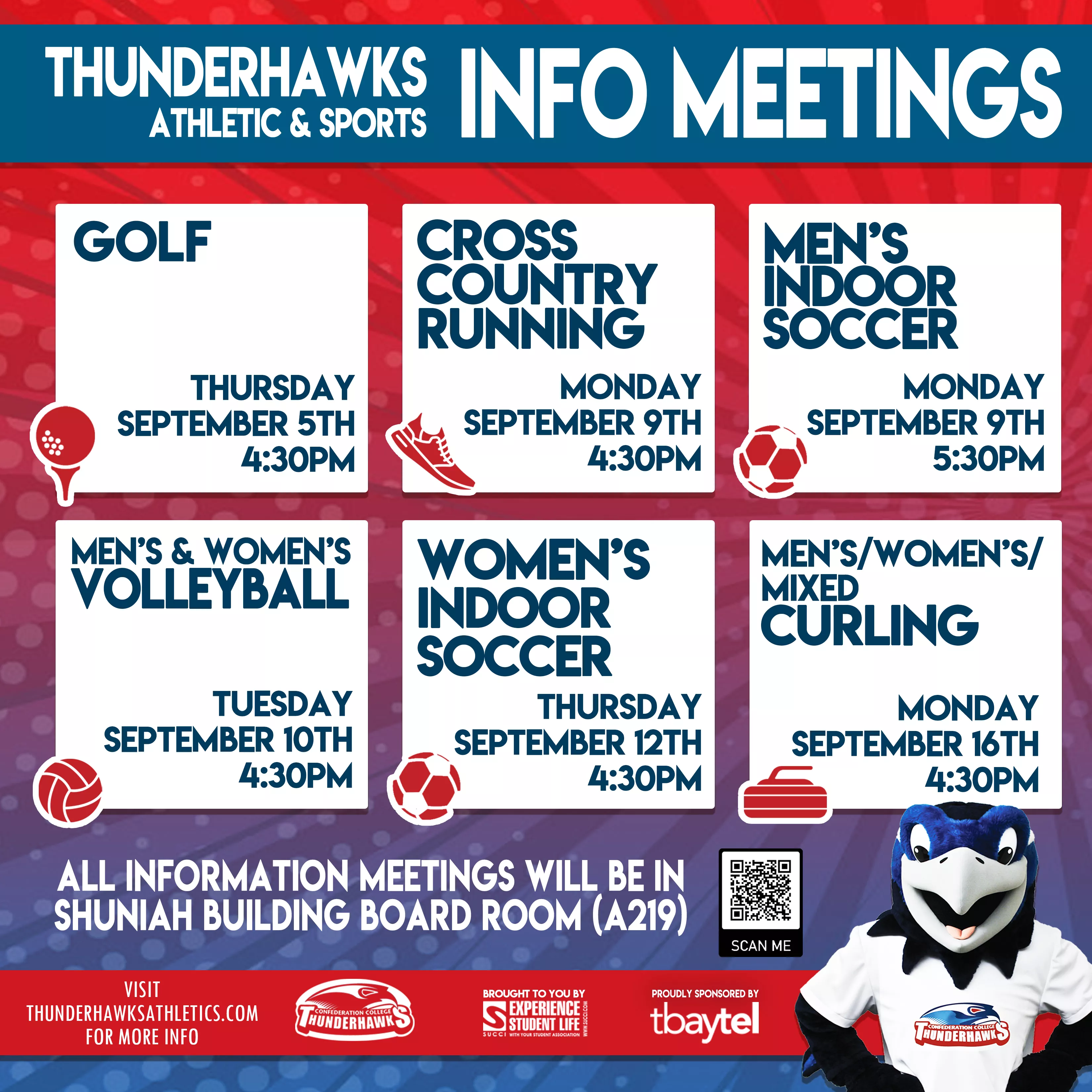 Thunderhawks Team Meetings