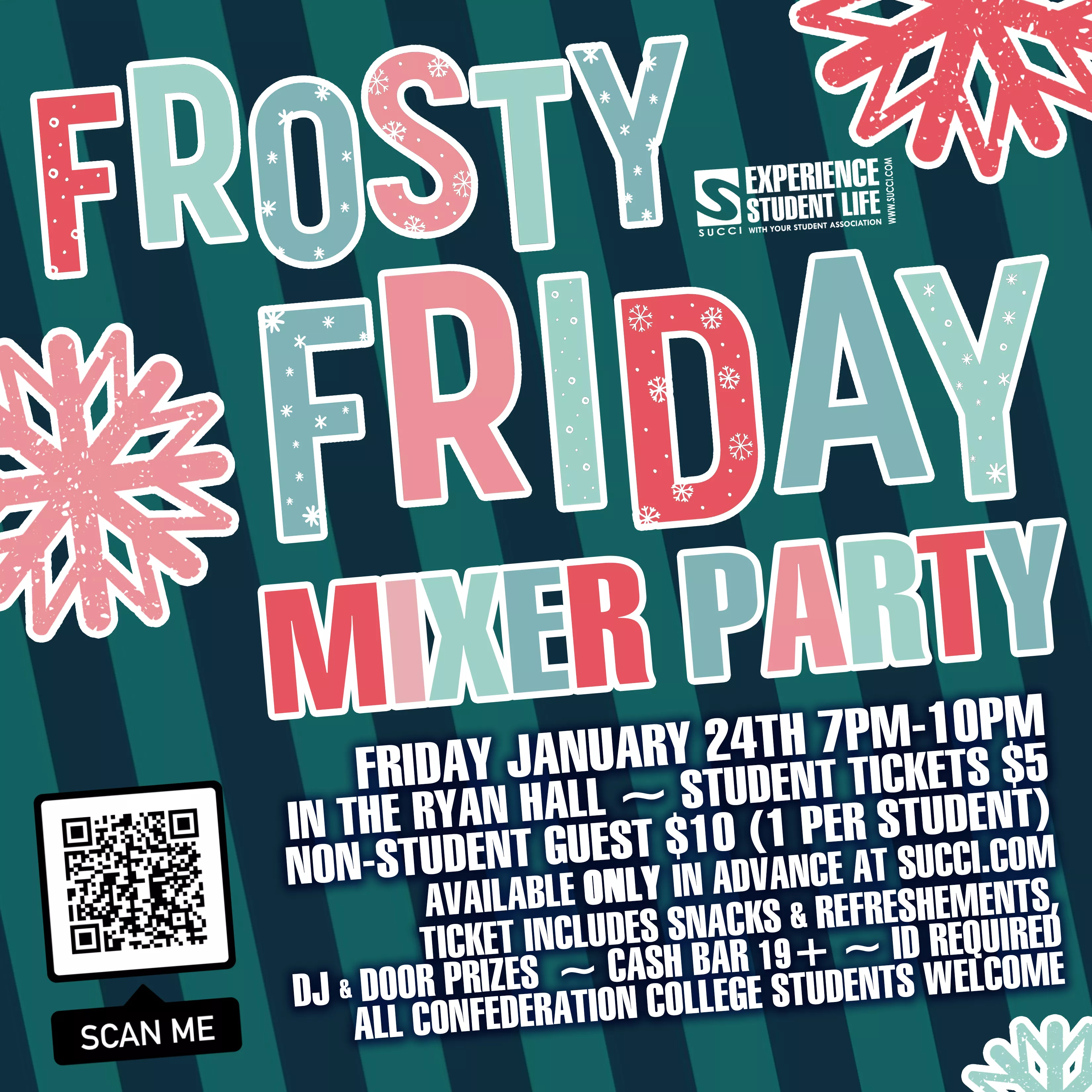 Frosty Friday Mixer