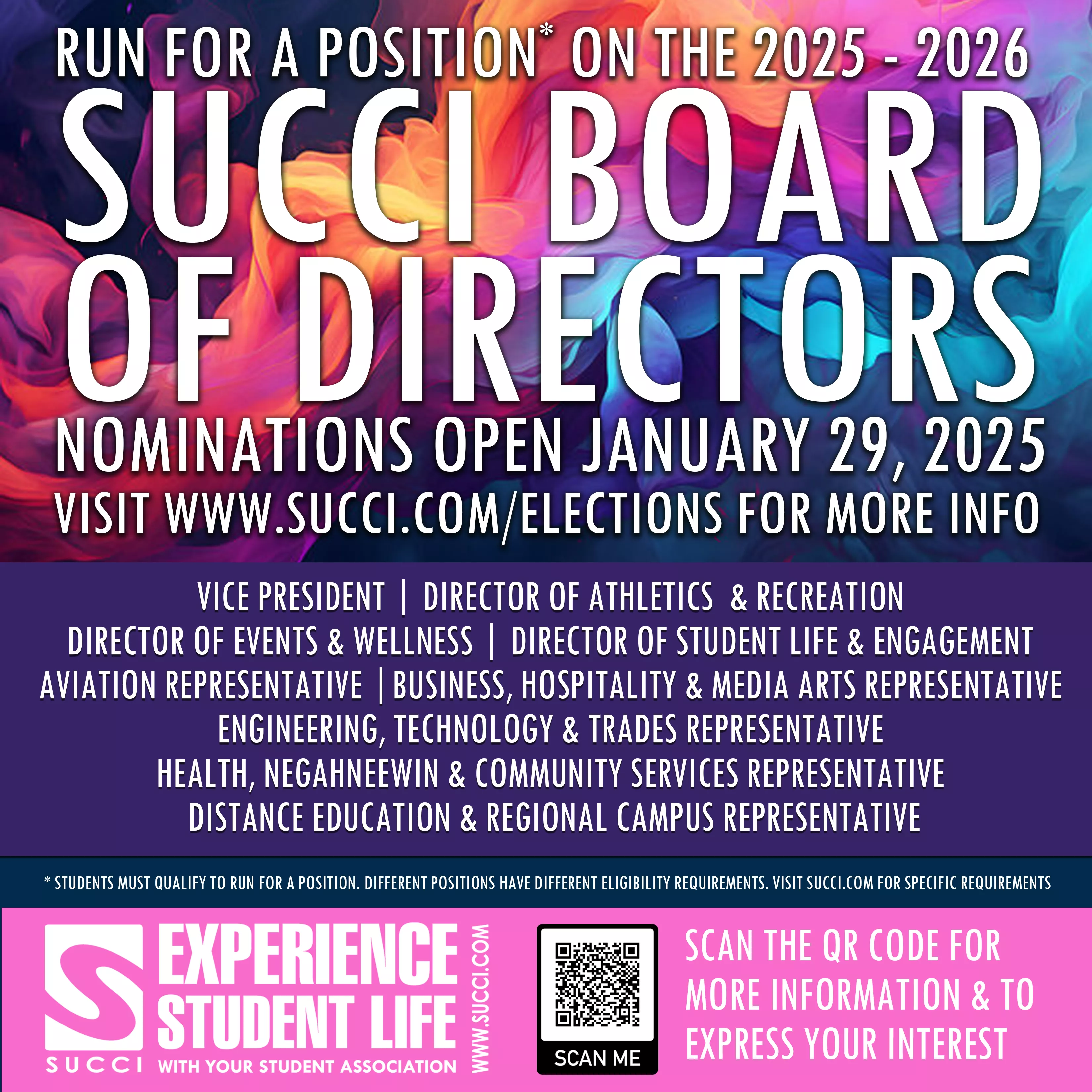 SUCCI BOD 2025-2026 Run